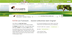 Desktop Screenshot of futonwerk.de