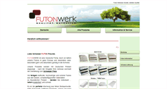 Desktop Screenshot of futonwerk.ch